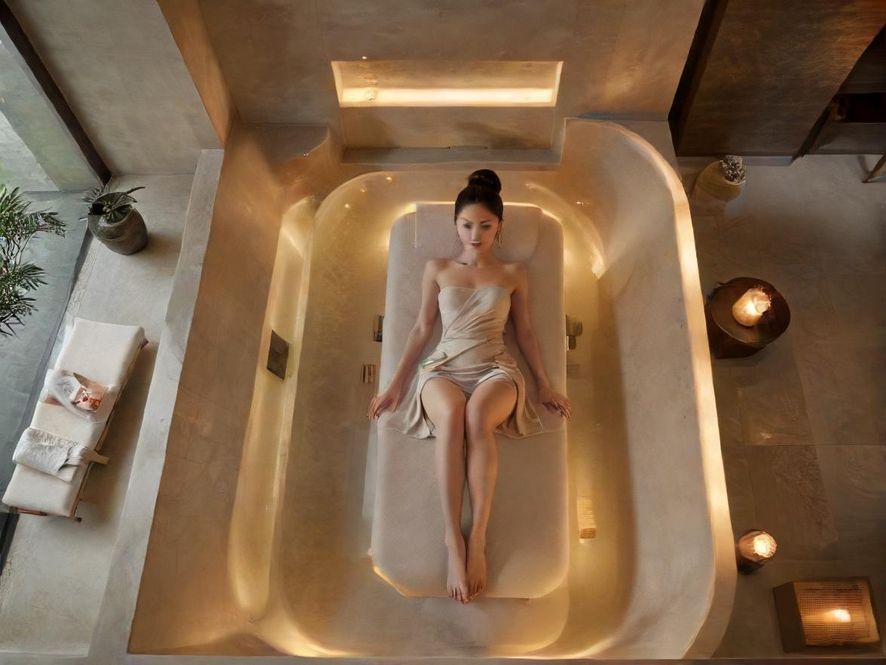 广州水疗会所豪华休息区实景