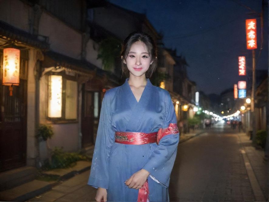 城市夜景,灯火璀璨