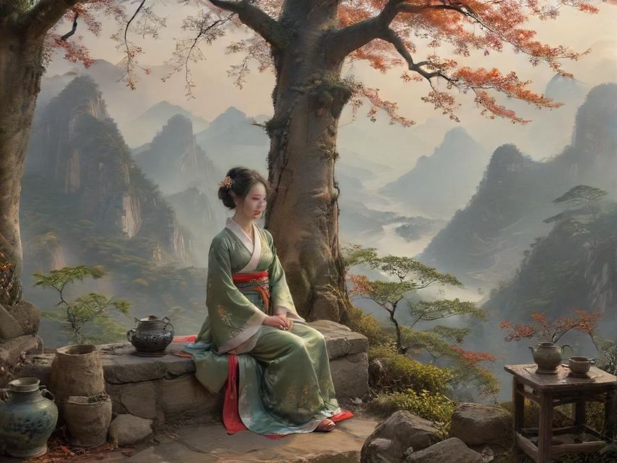 深圳南山茶艺师优雅形象