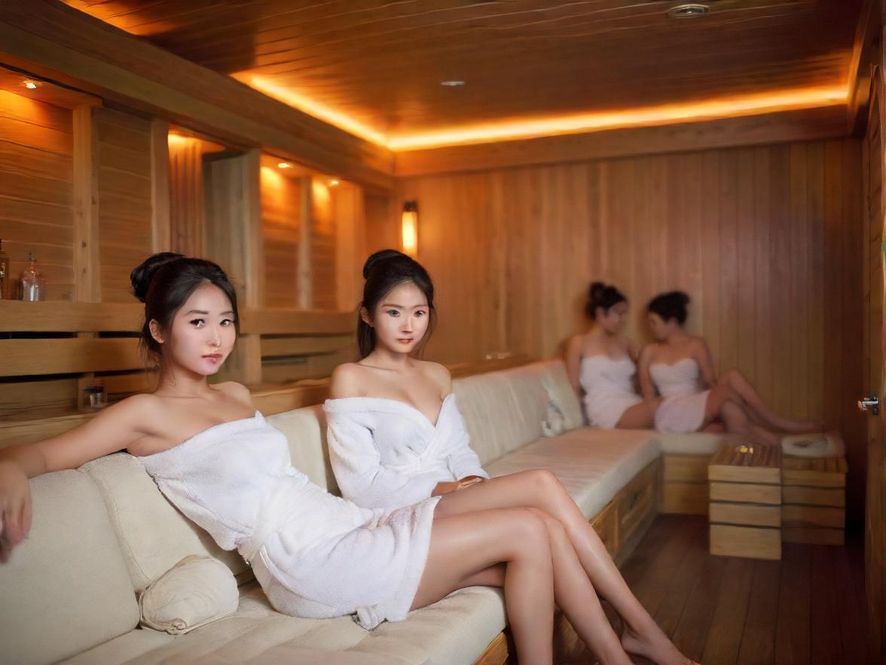 广州桑拿会所休息区舒适环境