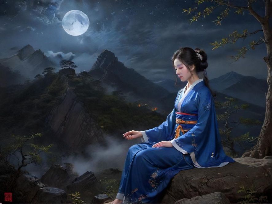 佛山夜场休闲区一角