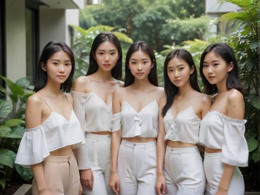 深圳后花园朋友聚会欢乐场景