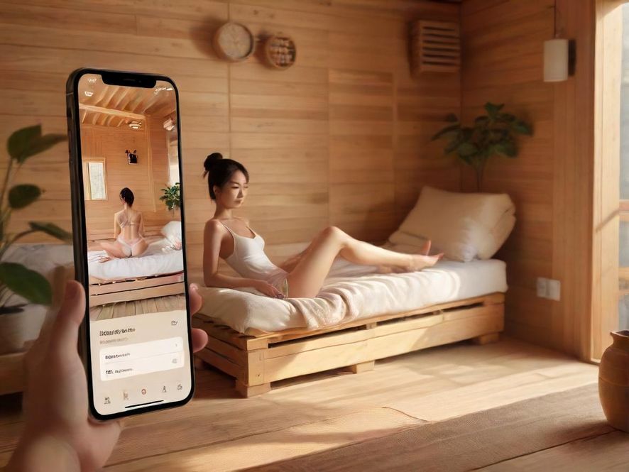 手机上显示桑拿资源网界面