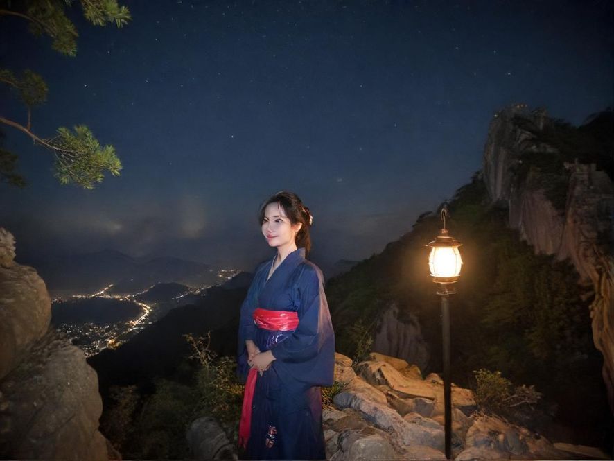 佛山某娱乐场所走廊,灯光迷离,充满神秘感