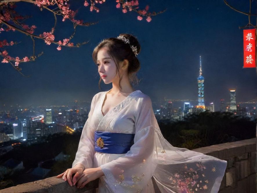 深圳夜景会所外观实拍