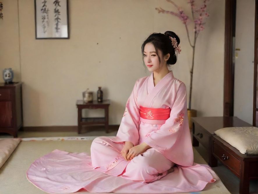 奢华舒适的休闲空间,一位气质优雅的广州佳丽