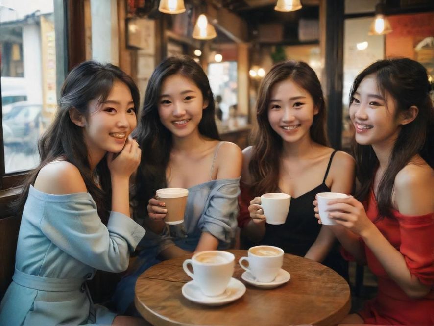 一群人在论坛里愉快交流