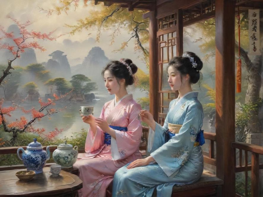 广州一品香茶社优雅环境