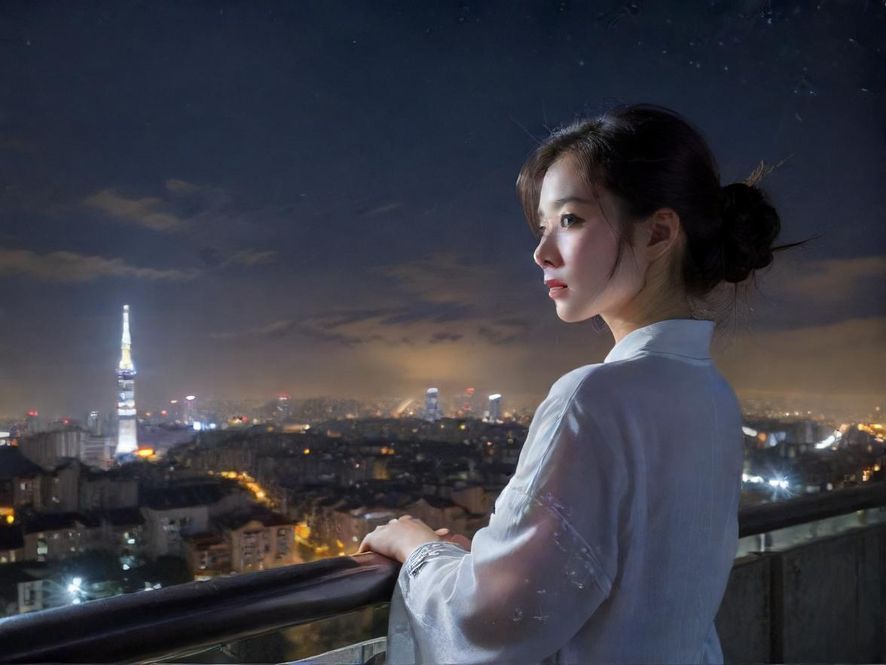 郑州夜景,象征着无限的可能