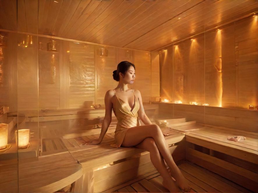 高端桑拿会所内部环境展示