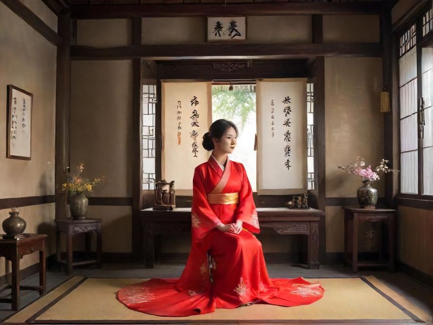 一家高端会所的暖色调走廊,营造出私密放松的氛围