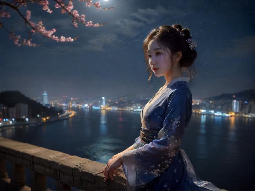 广州海之洲会所夜景