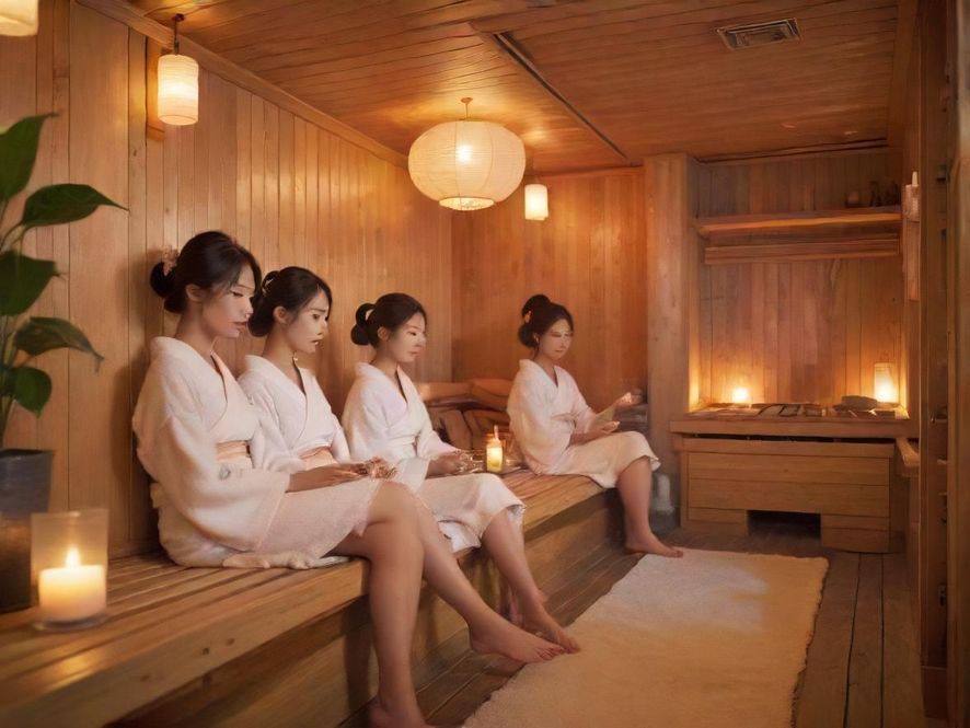 广州桑拿会所休息区温馨氛围