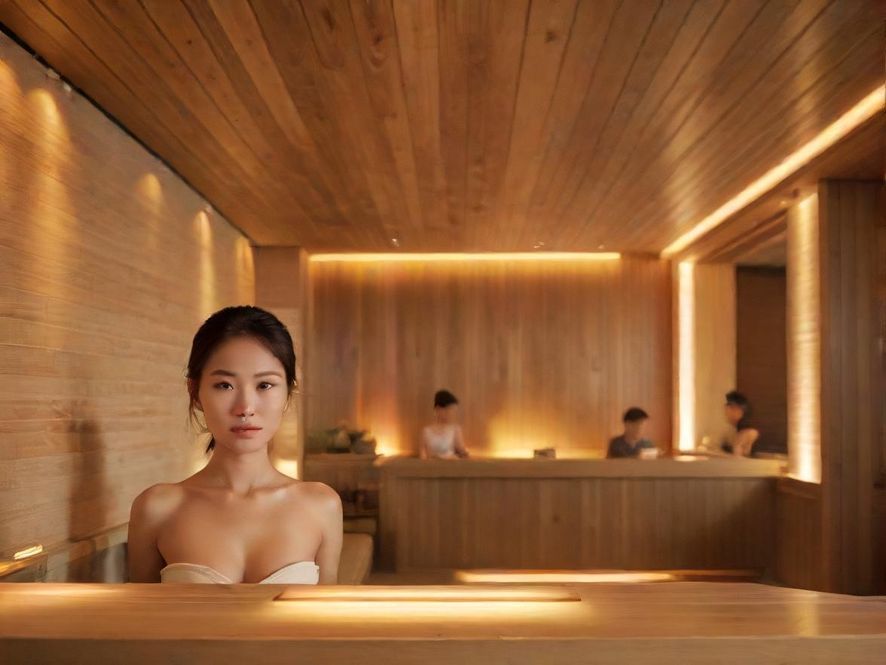 深圳桑拿会所大厅环境展示