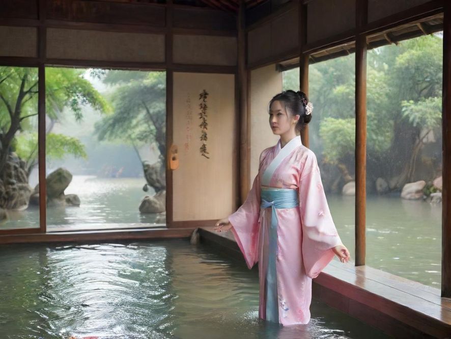 深圳雅阁湾水会室内桑拿房全景图