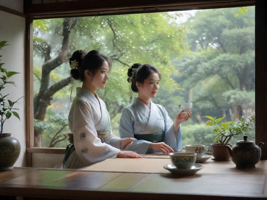 深圳休闲品茶会所内景