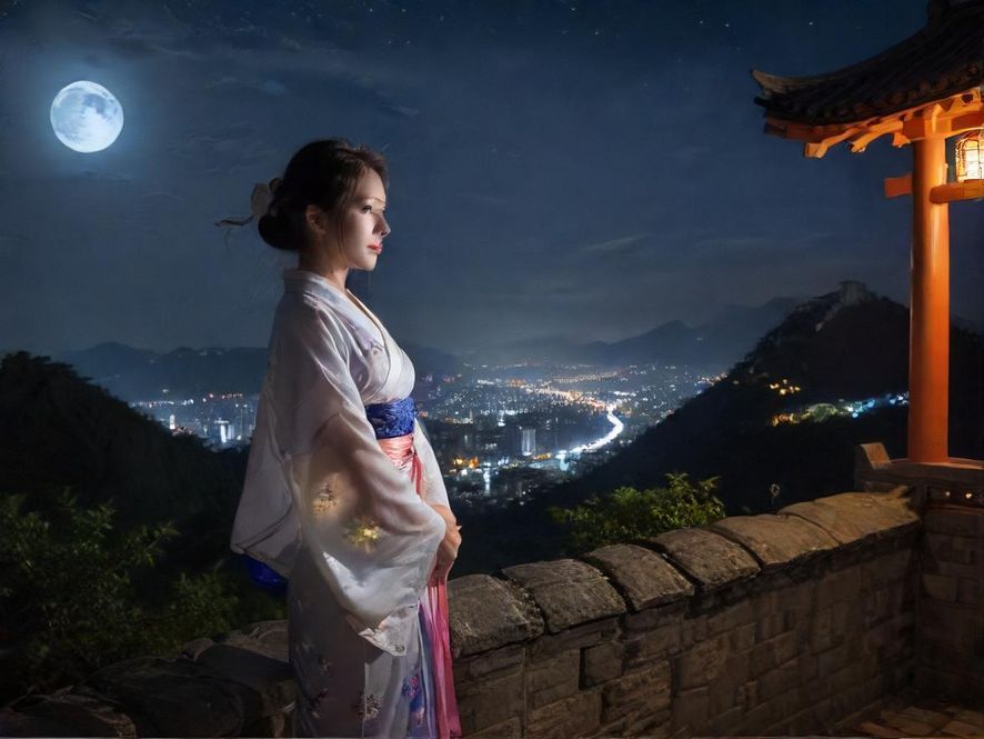 深圳龙岗会所入口夜景氛围