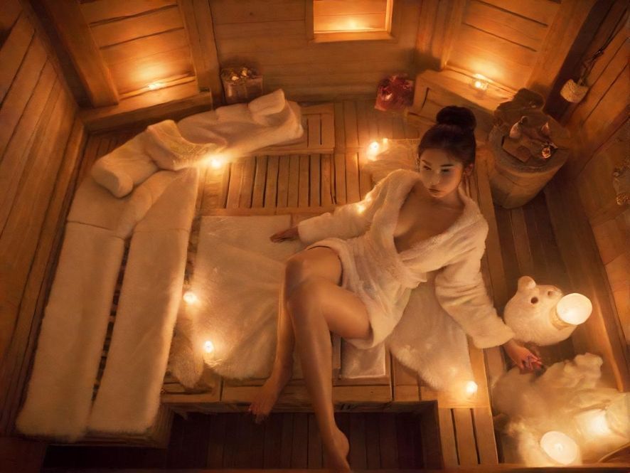 高端桑拿会所室内环境展示