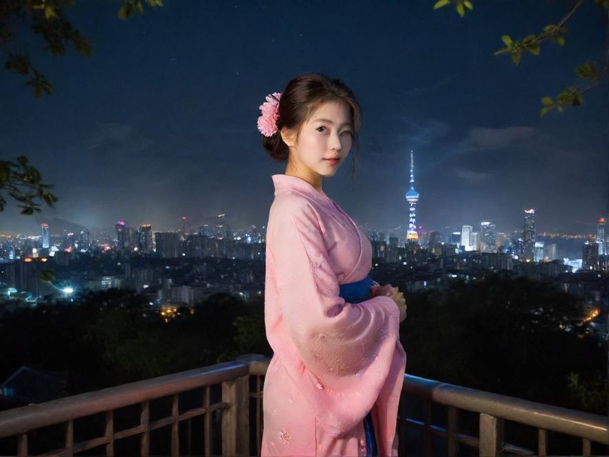 深圳夜场会所夜景外观