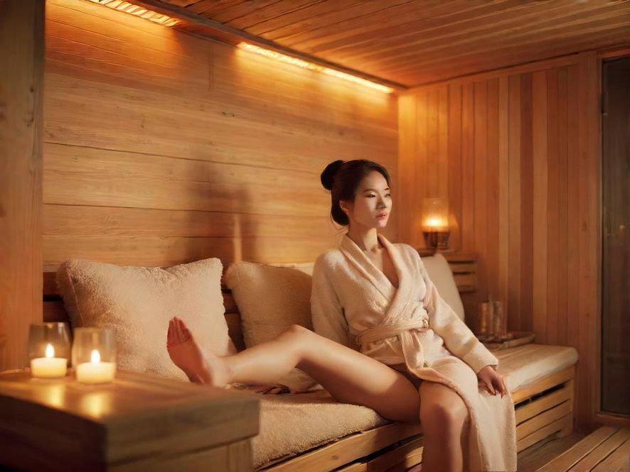 深圳桑拿会所温馨休息区实景