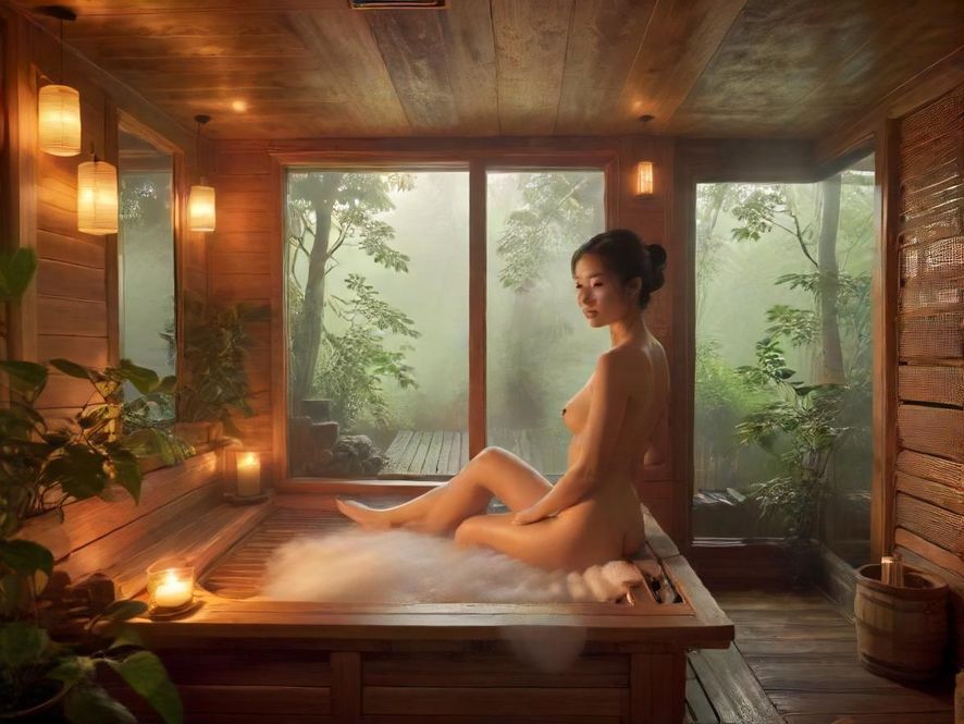 桑拿会所内部温馨氛围