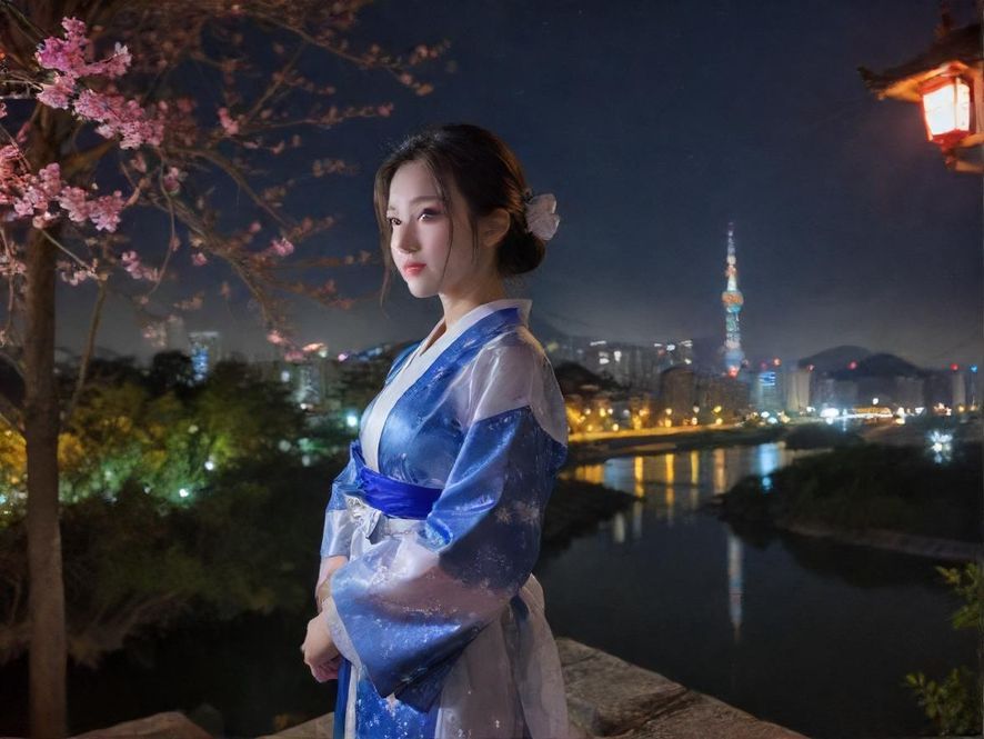 深圳深夜街头夜景与楼凤文化氛围