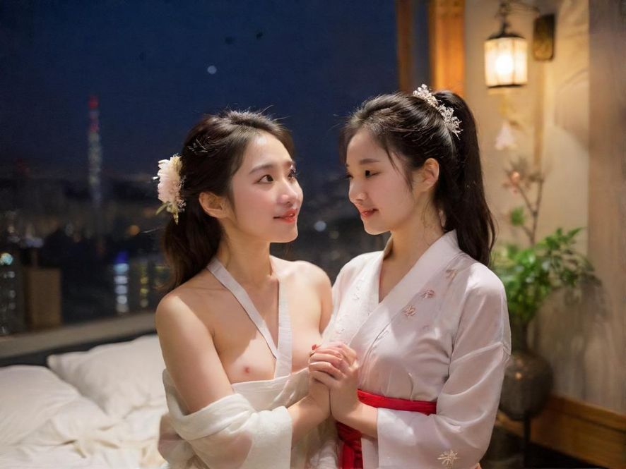 夜场会所内部豪华装修场景