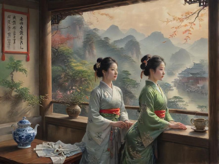 深圳宝安私人茶社茶艺表演现场