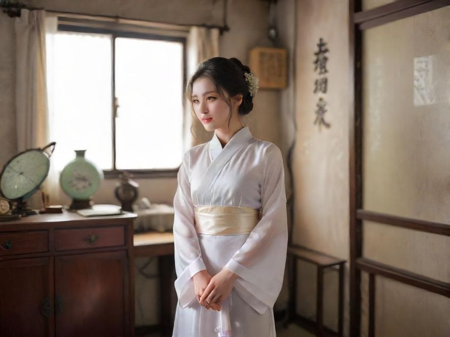 在电脑前认真浏览全国论坛QM的用户