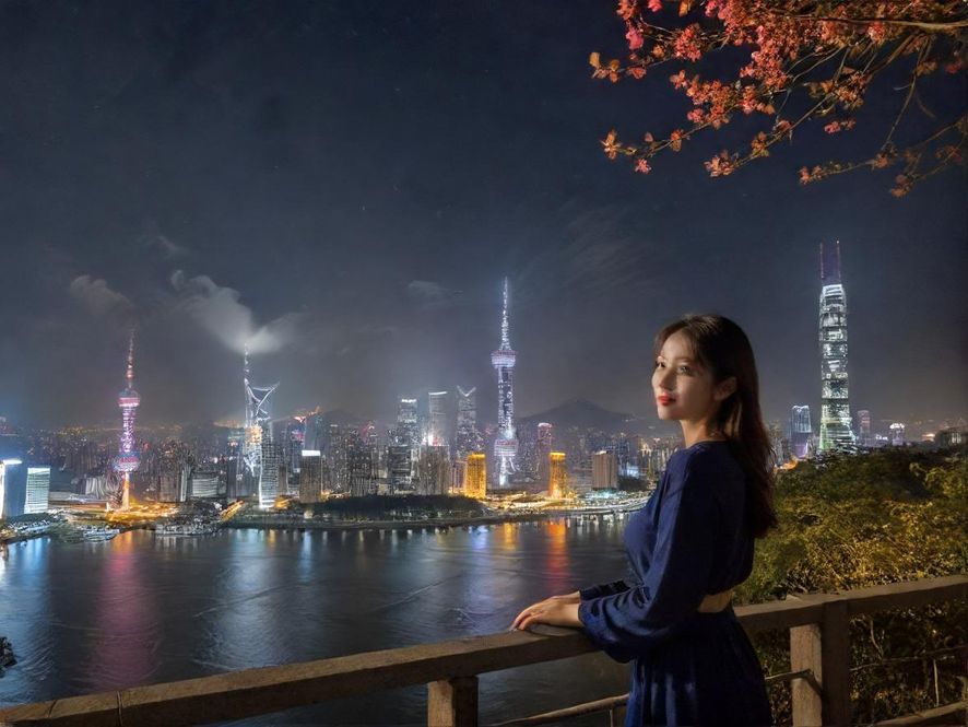 广州夜场会所外景夜景展示