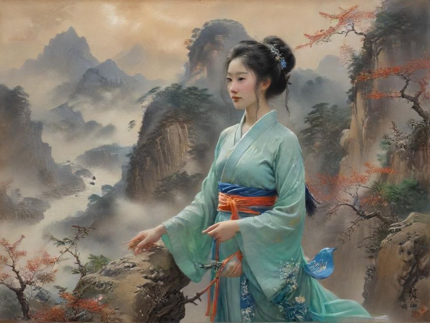 艺术化的桑拿水疗场景