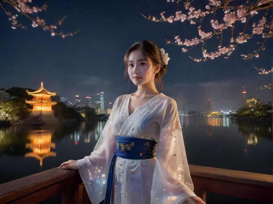 广州夜场会所外部夜景