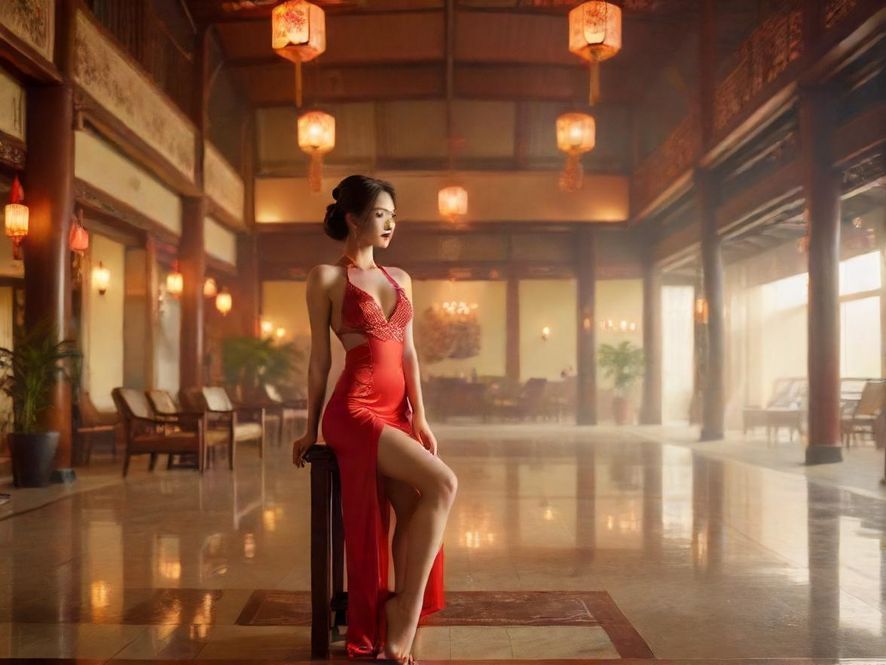 犬马之家小西施会所大厅温馨氛围图