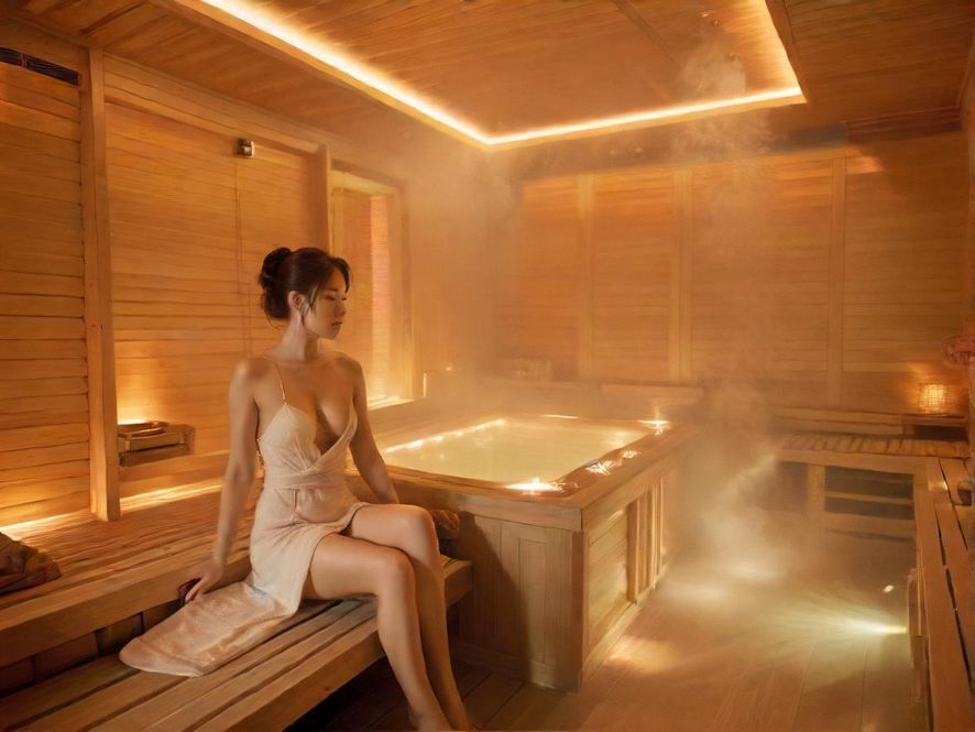 广州夏茅桑拿会所内部环境