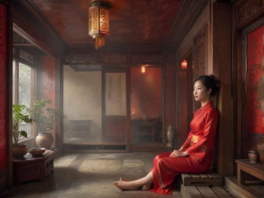 广州隐藏茶社入口示意图