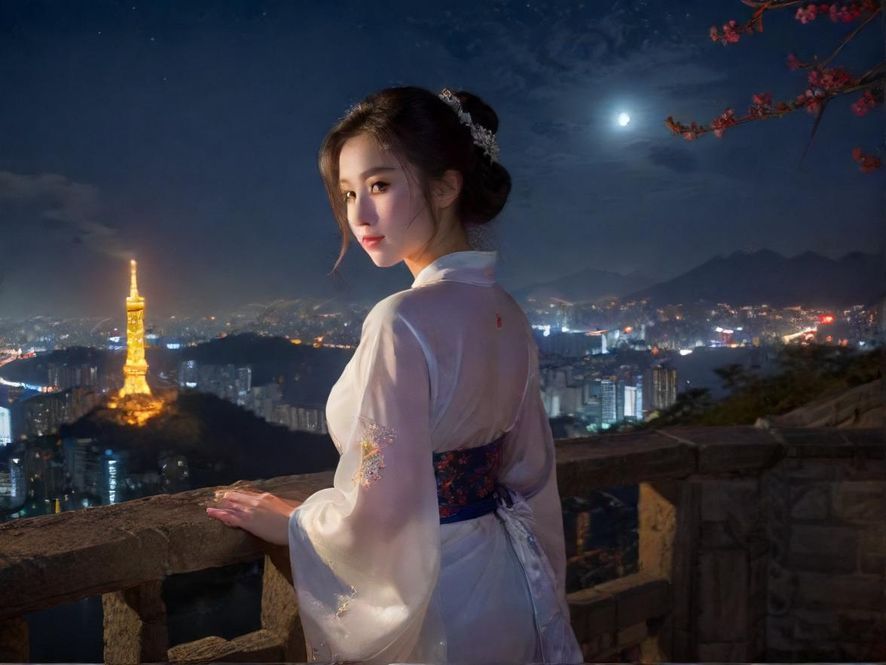 深圳福永一家休闲会所的夜景入口