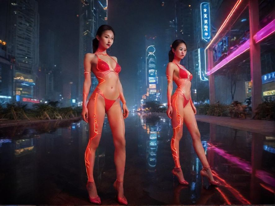 深圳夜生活全景