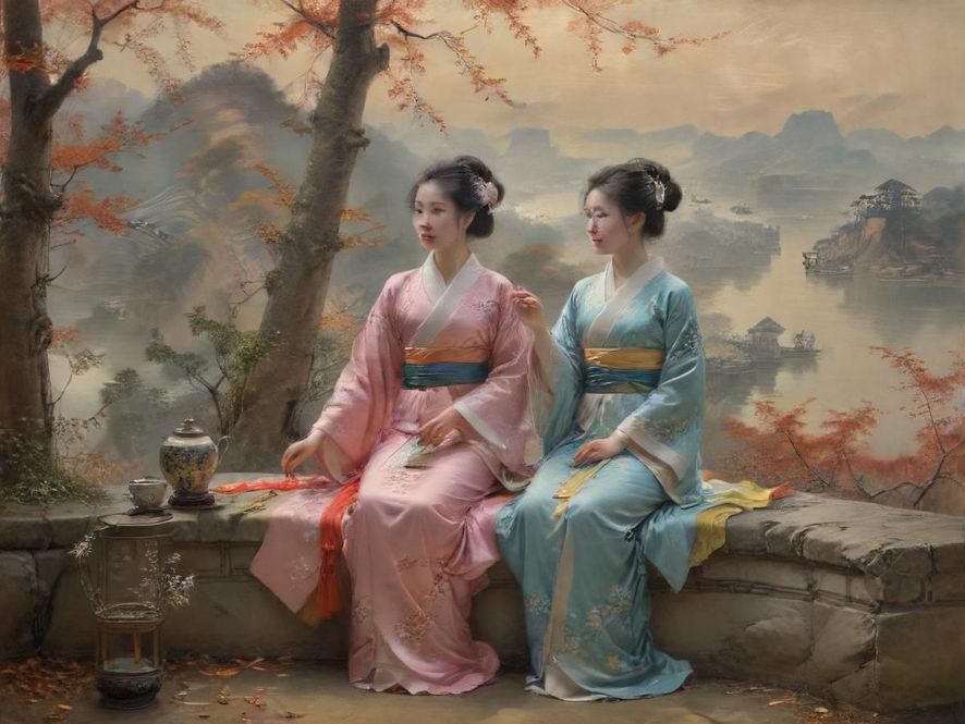 广州高端会所茶艺表演现场