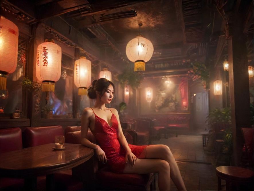 佛山夜场会所休息区场景