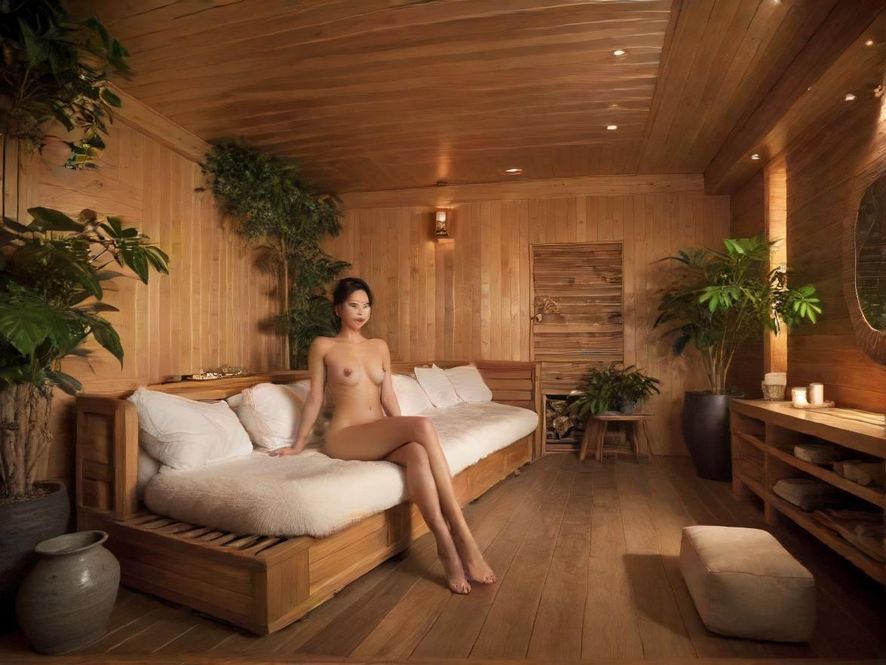 中山桑拿会所休息区