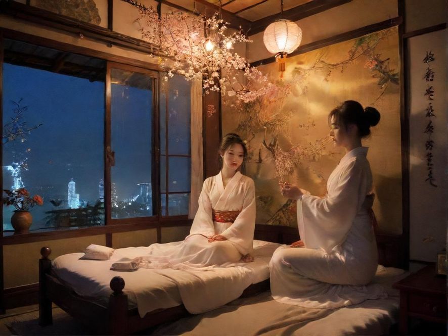 广州白云区夜场桑拿会所内部环境