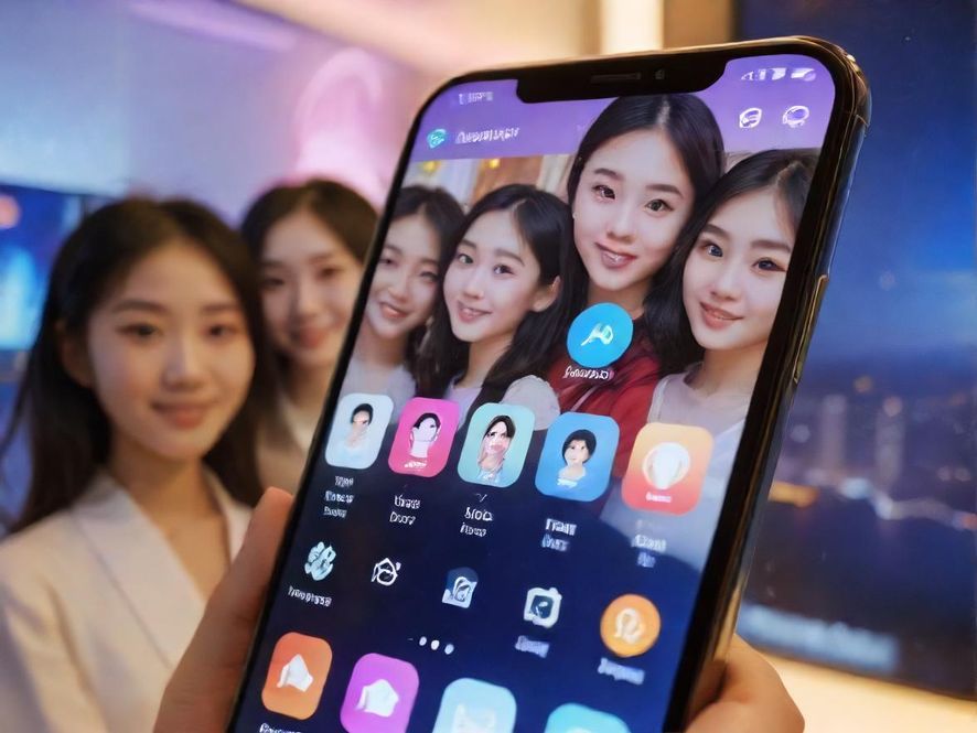 一只手拿着手机,屏幕上显示百花从论坛的活动列表,内容丰富多样。