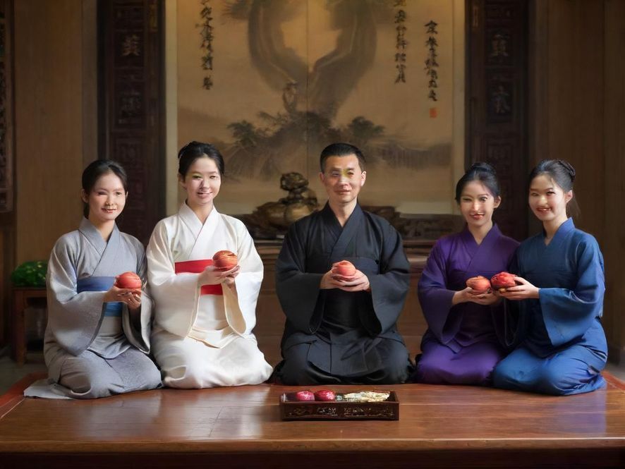 一位成功人士在奢华私人会所内放松,俯视视角展现出其舒适惬意的姿态和会所的精致环境。