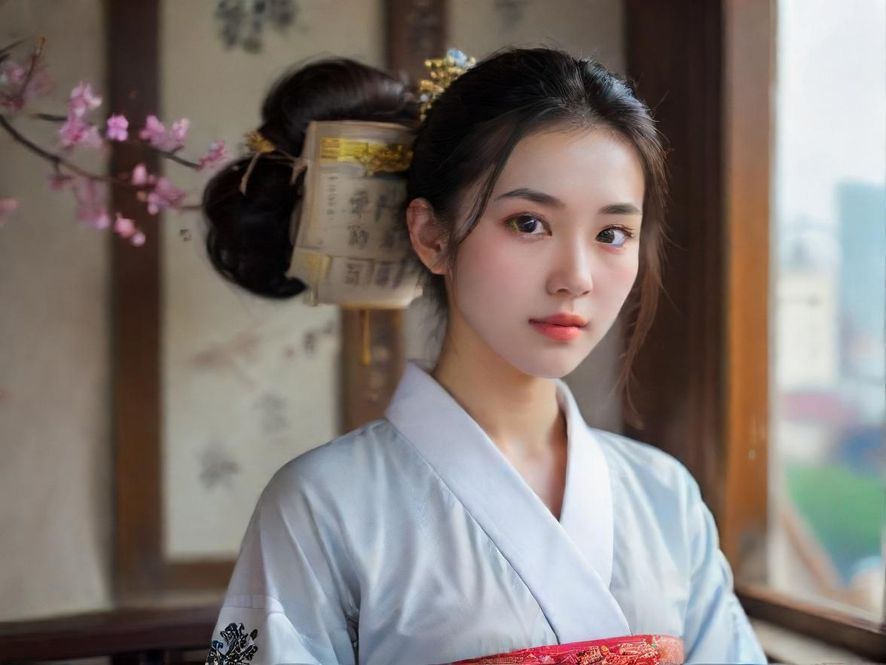 花社区高端老师,面带微笑,专注倾听