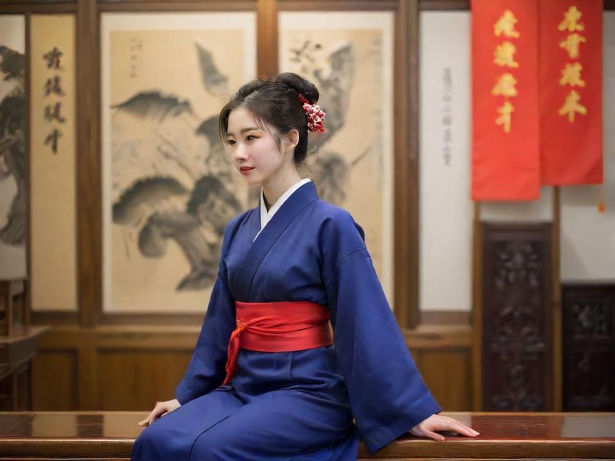 专业的按摩师在舒适的会所中进行背部按摩