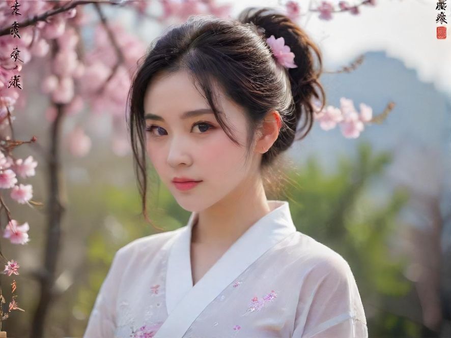 一位女性在阳光洒落的咖啡馆中，背对着镜头休闲阅读，桌上摆放着咖啡和书籍，营造出宁静而有品味的生活场景。